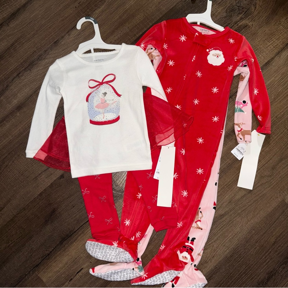 NWT Carter’s just one you 18 Month Toddler Holiday Outfits